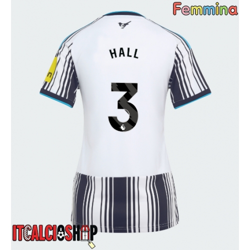 Newcastle United Lewis Hall #3 Prima Maglia Femmina 2026-27 Manica Corta